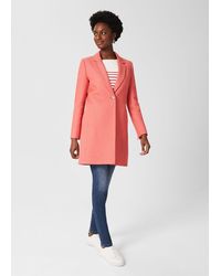 Hobbs - Camellia Coat With Wool - Lyst