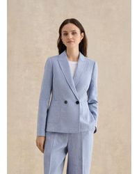 Hobbs - Petite Estella Linen Jacket - Lyst