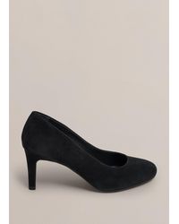 Hobbs - Lizzie Suede Court Shoes - Lyst