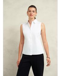 Hobbs - Vic Sleeveless Shirt - Lyst