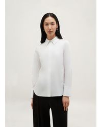 Hobbs - Andra Cotton Blend Shirt - Lyst