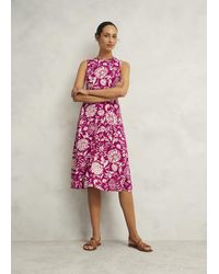 Hobbs - Petite Marylise Jersey Dress - Lyst