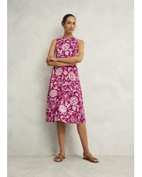 Hobbs - Petite Marylise Jersey Dress - Lyst