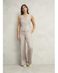 Hobbs - Alessia Linen Waistcoat - Lyst