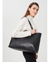 hobbs whitby leather tote bolsa