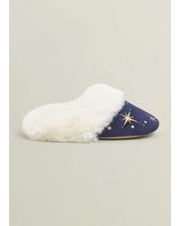 Hobbs - Dominica Embroiderd Slippers - Lyst