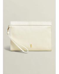 Hobbs - Catherine Leather Wristlet - Lyst