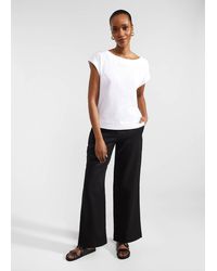 Hobbs - Lynn Linen Trousers - Lyst