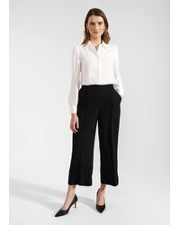 Hobbs - Tabatha Cropped Trousers - Lyst