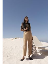 Hobbs - Lorrie Cotton Trousers - Lyst