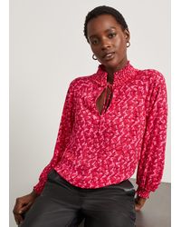 Hobbs - Kennedy Print Blouse - Lyst