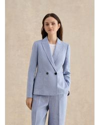 Hobbs - Petite Estella Linen Jacket - Lyst