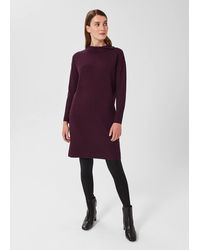 Hobbs - Talia Knitted Dress With Cashmere - Lyst