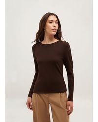 Hobbs - Tamsin Ribbed Top - Lyst