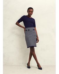 Hobbs - Audra Knitted Dress - Lyst