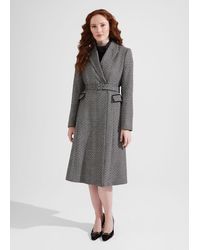 Hobbs - Sian Wool Blend Coat - Lyst