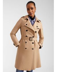 Hobbs - Skylar Shower Resistant Trench Coat - Lyst