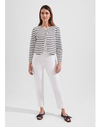 Hobbs - Kaya Capri Trousers - Lyst
