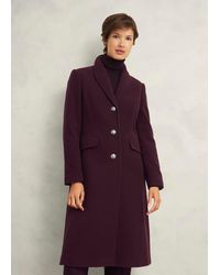 Hobbs - Edwina Wool Blend Coat - Lyst