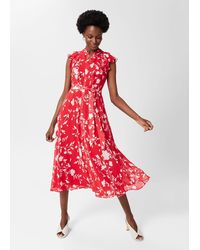 Hobbs - Georgiana Floral Dress - Lyst