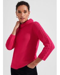 Hobbs - Camilla Cotton Jumper - Lyst