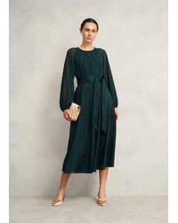 Hobbs - Loren Jacquard Dress - Lyst
