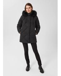Hobbs - Loren Puffer Jacket With Hood - Lyst