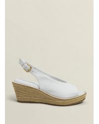 Hobbs - Kali Leather Espadrilles - Lyst