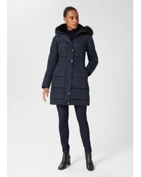 Hobbs - Dita Puffer Jacket With Hood - Lyst