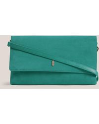Hobbs - Ashley Suede Clutch - Lyst