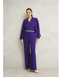 Hobbs - Sami Wide Trousers - Lyst