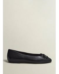Hobbs - Priya Leather Ballerina - Lyst