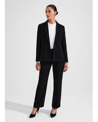 Hobbs - Longline Single-Breasted Jacket - Lyst