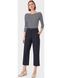 Womens Clothing Trousers Rinascimento Synthetic Trouser in Black Slacks and Chinos Wide-leg and palazzo trousers 