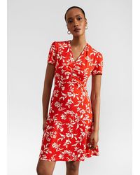 Hobbs - Lydia Jersey Dress - Lyst