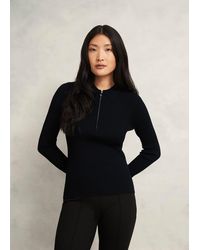 Hobbs - Darcie Knitted Shirt - Lyst