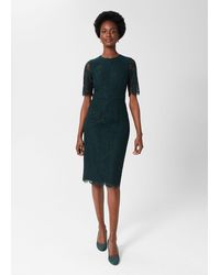 Hobbs - Mireya Lace Shift Dress - Lyst