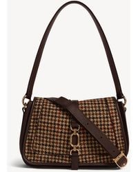 Hobbs - Wren Wool And Leather Crossbody Bag - Lyst