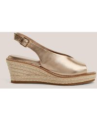 Hobbs - Kali Leather Espadrilles - Lyst