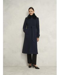 Hobbs - Celeste Wool Blend Coat - Lyst