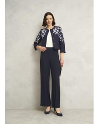 Hobbs - Mel Wide Trousers - Lyst