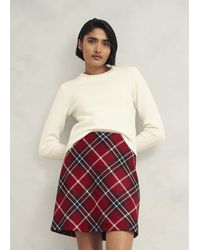 Hobbs - Teia Wool Skirt - Lyst