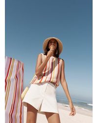 Hobbs - Viva Cotton Shorts - Lyst