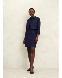 Hobbs - Prisha Sequin Tweed Jacket - Lyst