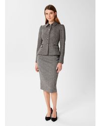 Hobbs - Daniella Wool Jacket - Lyst