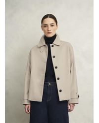 Hobbs - Frida Shower Resistant Short Trench Coat - Lyst