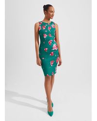 Hobbs - Moira Floral Shift Dress - Lyst