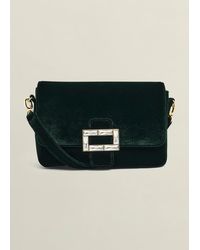 Hobbs - Alexandria Velvet Clutch Bag - Lyst