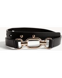 Hobbs - Cecelia Leather Belt - Lyst