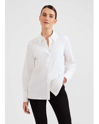 Hobbs - Safi Cotton Blend Shirt - Lyst